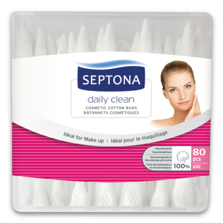 Septona Beauty Cotton Buds 80 pcs - Medaid International