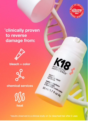 *K18 leave-in molecular repair hair mask 50ml - Medaid