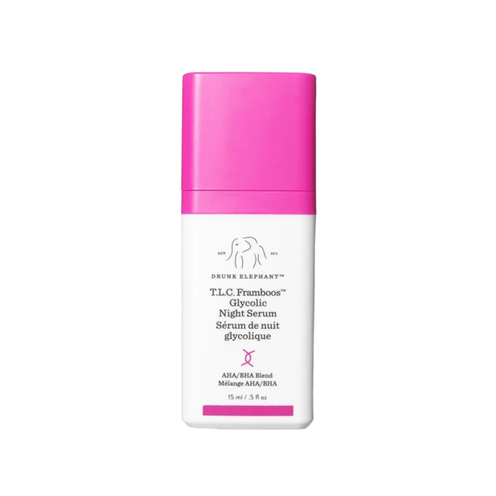Drunk Elephant - T.L.C. Framboos™ Glycolic Resurfacing Night Serum | 15 mL - Medaid