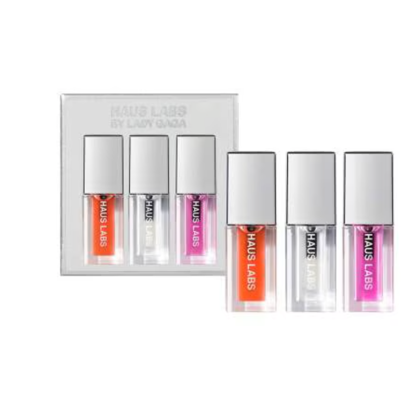 HAUS LABS - Mini PhD Hybrid Lip Oil Trio Set - Medaid International