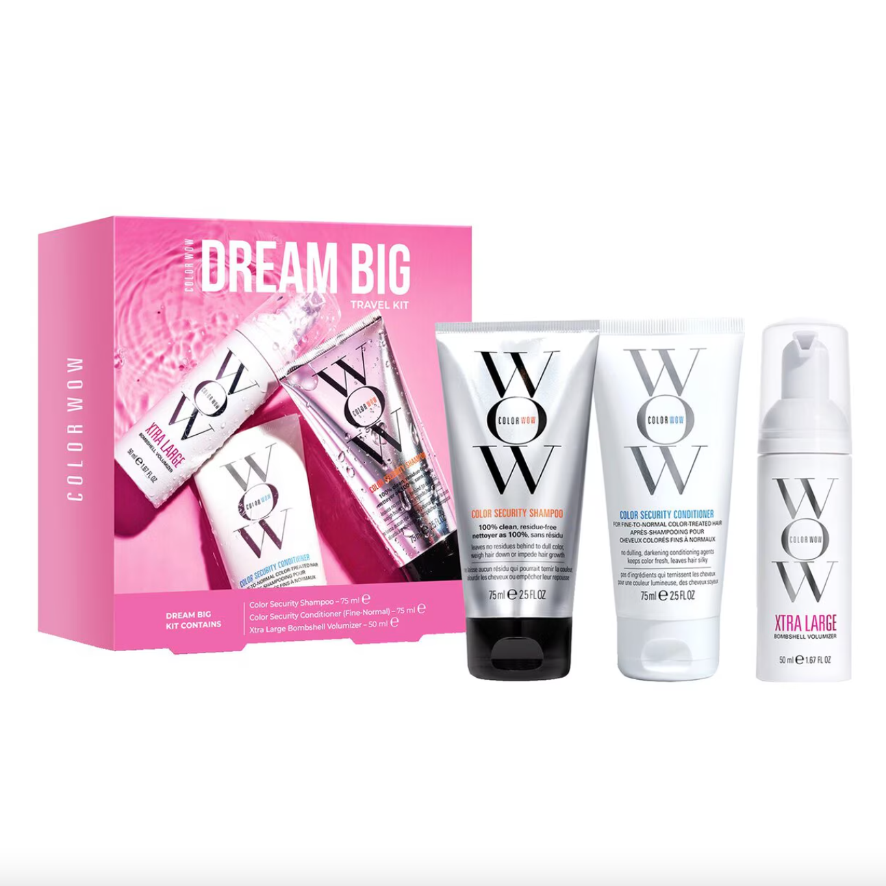 COLOR WOW - Dream Big Travel Kit - Medaid International