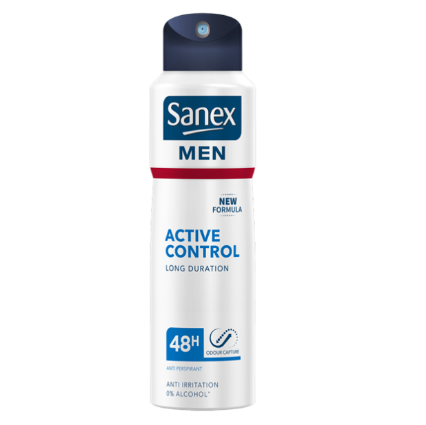 Sanex Active Control 48h Antiperspirant Spray for Men 200ml 25%OFF - Medaid