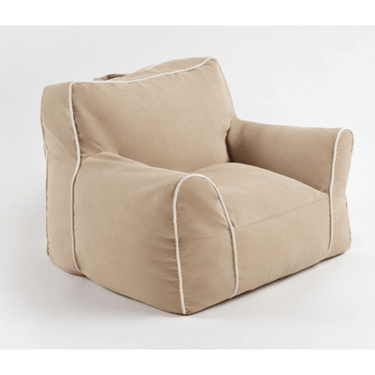 Miila Kids Bean Bag Beige, Cozy Seating
