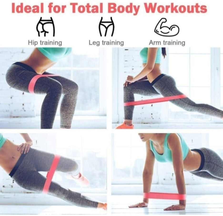 Rubber Elastic Band 5 DIFFERENT RESISTANCE LEVELS - Medaid International
