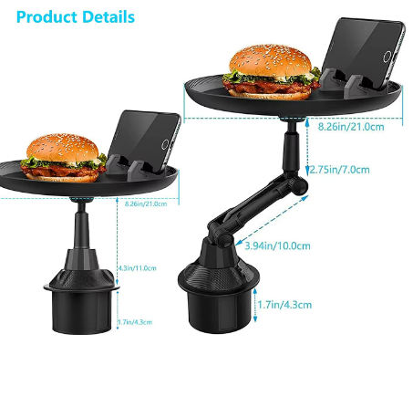 Tray Food for Car ‚Äì Adjustable Car Tray Table And Phone Holder - Medaid International