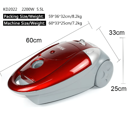 KD2022 Household Multifunction Vacuum Cleaner 2200W Strong Power 5.5L Large Capacity Electric Vacuum Cleaning Machine - Medaid International