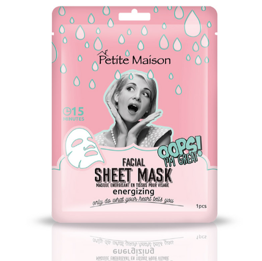 🎁 Petite maison facial sheet mask energizing 25ml (100% off) - Medaid