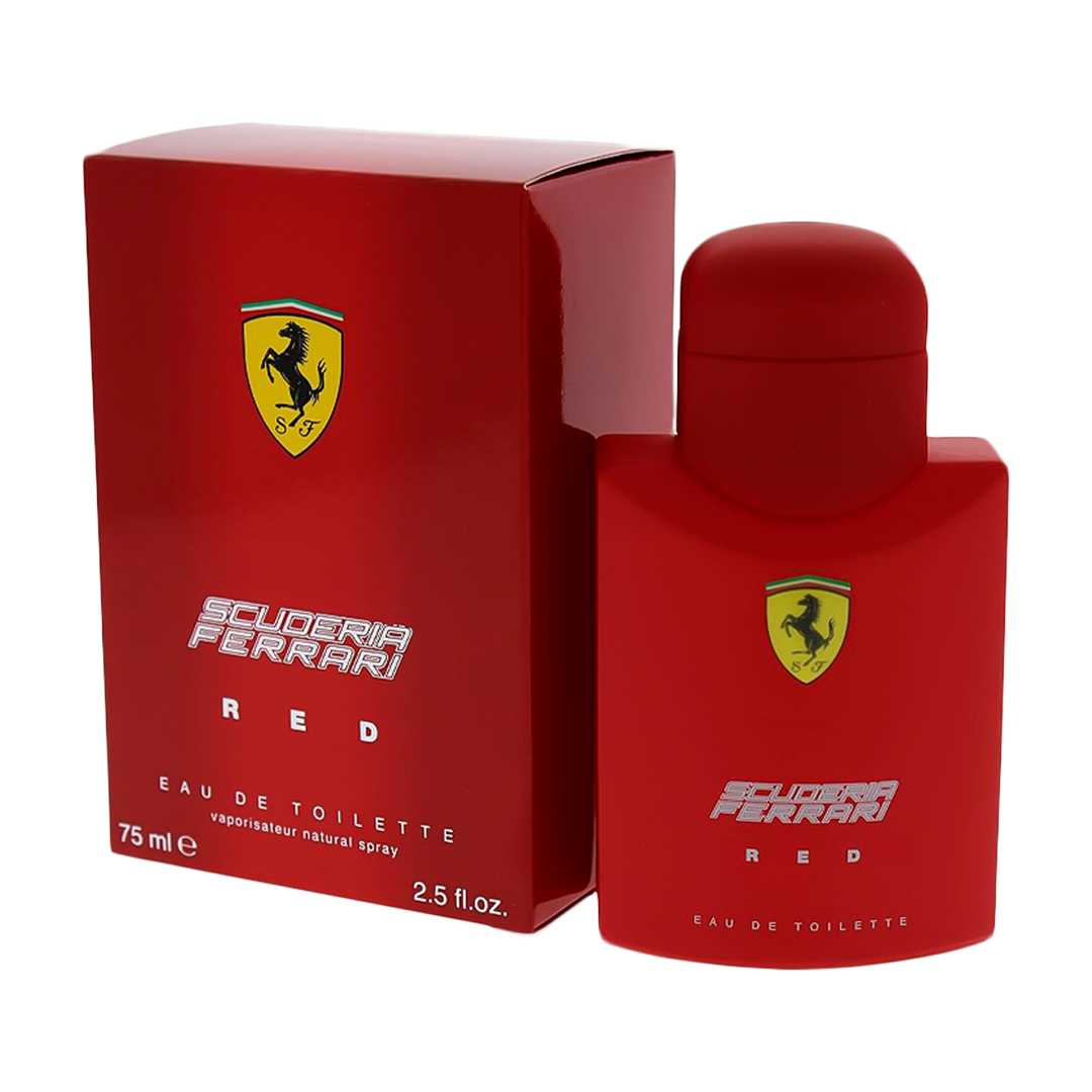 Ferrari Scuderia Red Eau De Toilette Pour Homme - 2 Sizes - Medaid