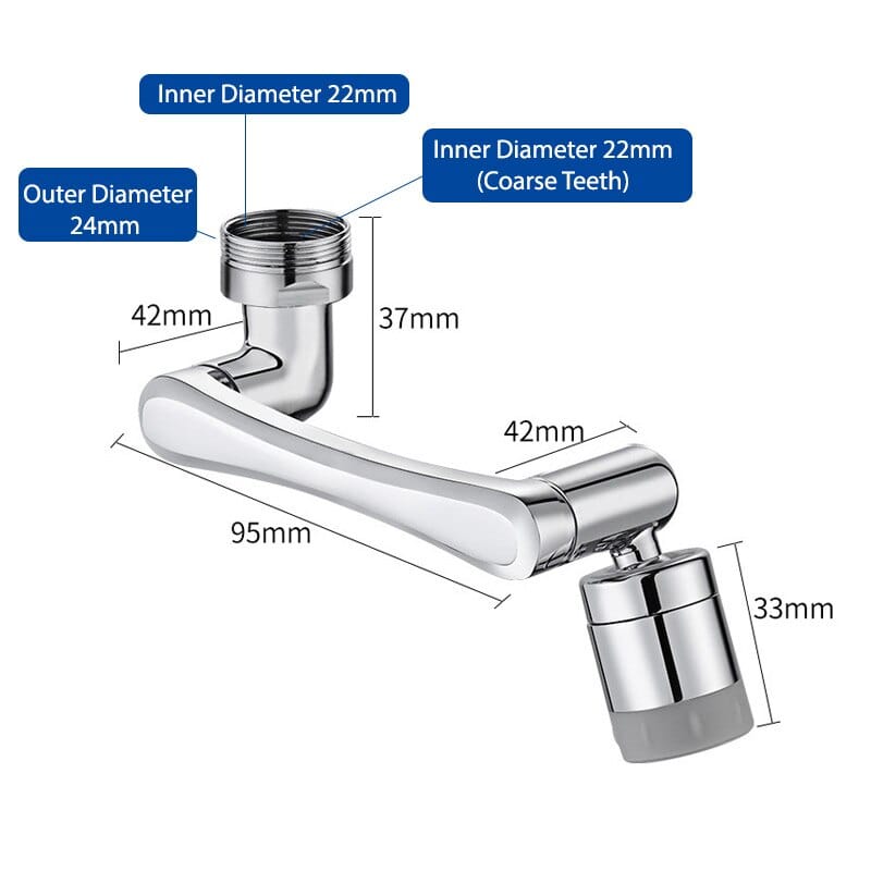 1440 Rotational Faucet FR1449 - Medaid International