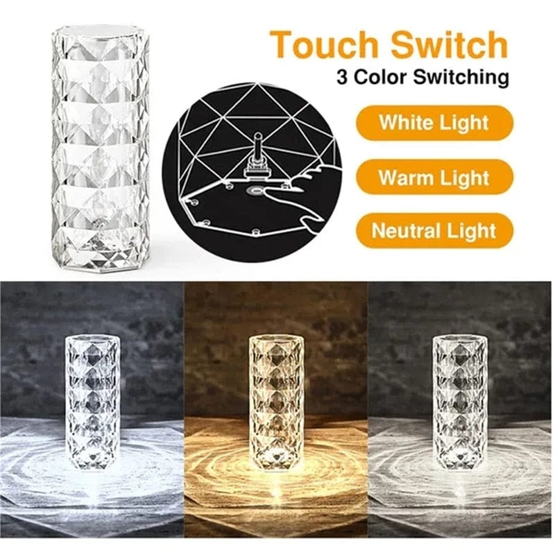 LED Crystal Table Lamp - Medaid International