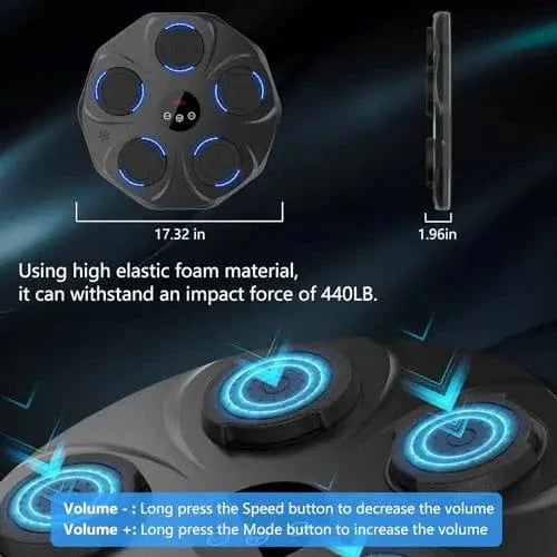 Music Boxing Machine with Boxing Gloves HP2301 - Medaid International