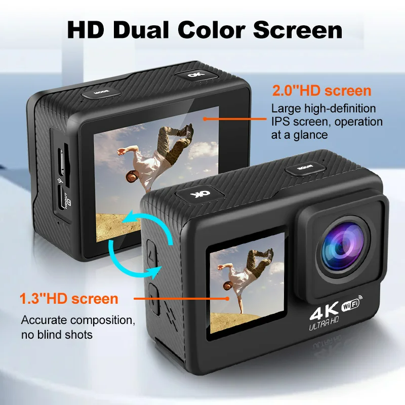 4K Action Camera With Sony IMX179 Sensor - Medaid International
