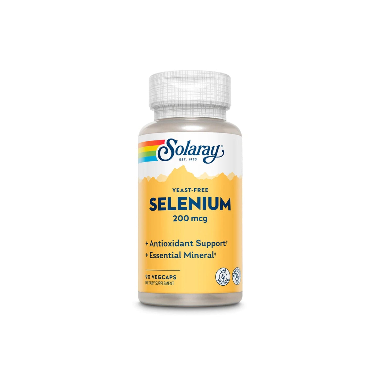 SOLARAY SELENIUM 200mcg, YEAST FREE - Medaid International