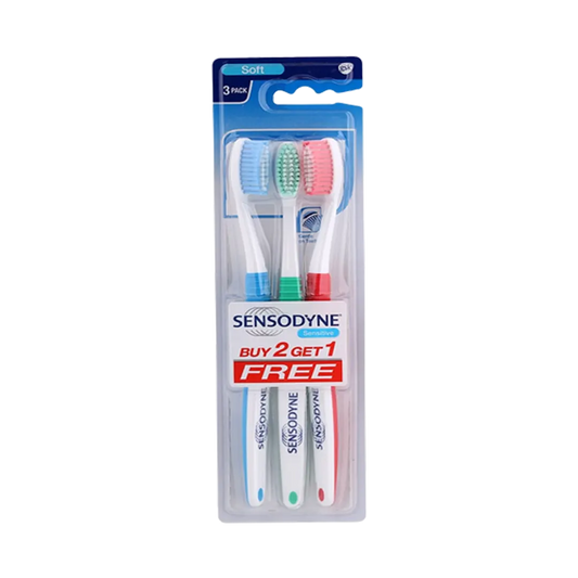 Sensodyne Sensitive Soft Toothbrush - 3Pcs - Medaid