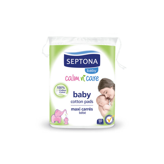 Septona Baby Cotton Pads - 50 Pcs - Medaid