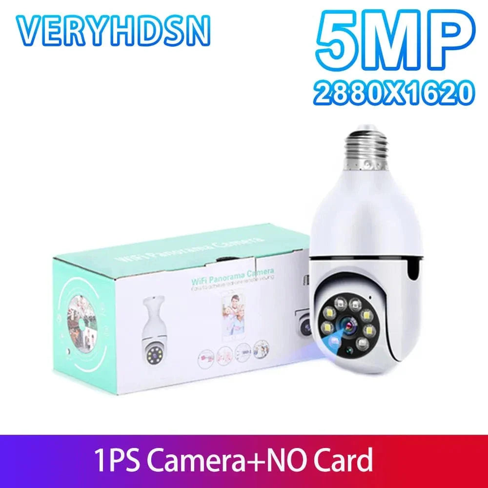 5G Wifi 5MP Bulb Camera FR1556 - Medaid International