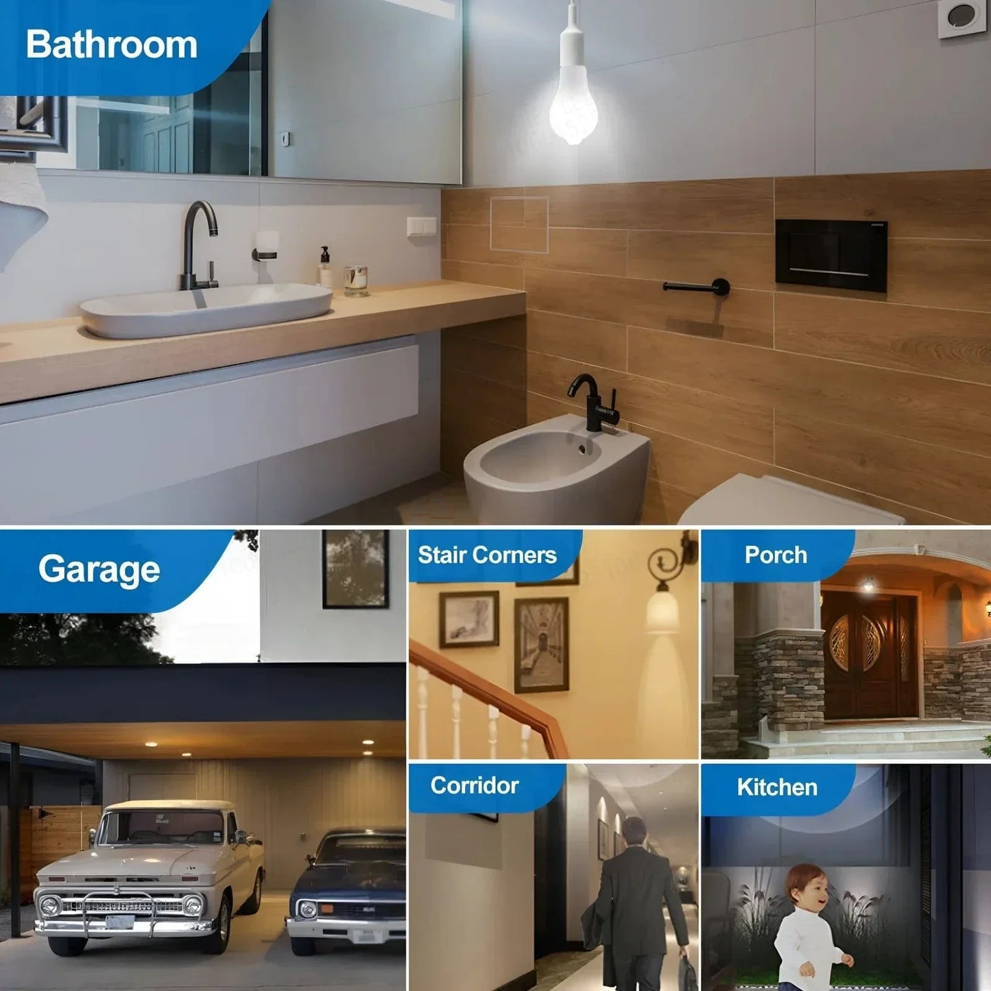 Led Intelligent Sensing Bulb Lamp  LI1057 - Medaid International