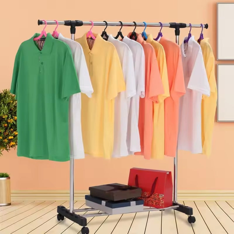 Single Pole Clothes Rack