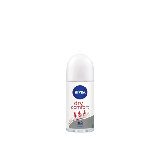Nivea Dry Comfort Deodorant Roll-On 50ml - Medaid - Lebanon