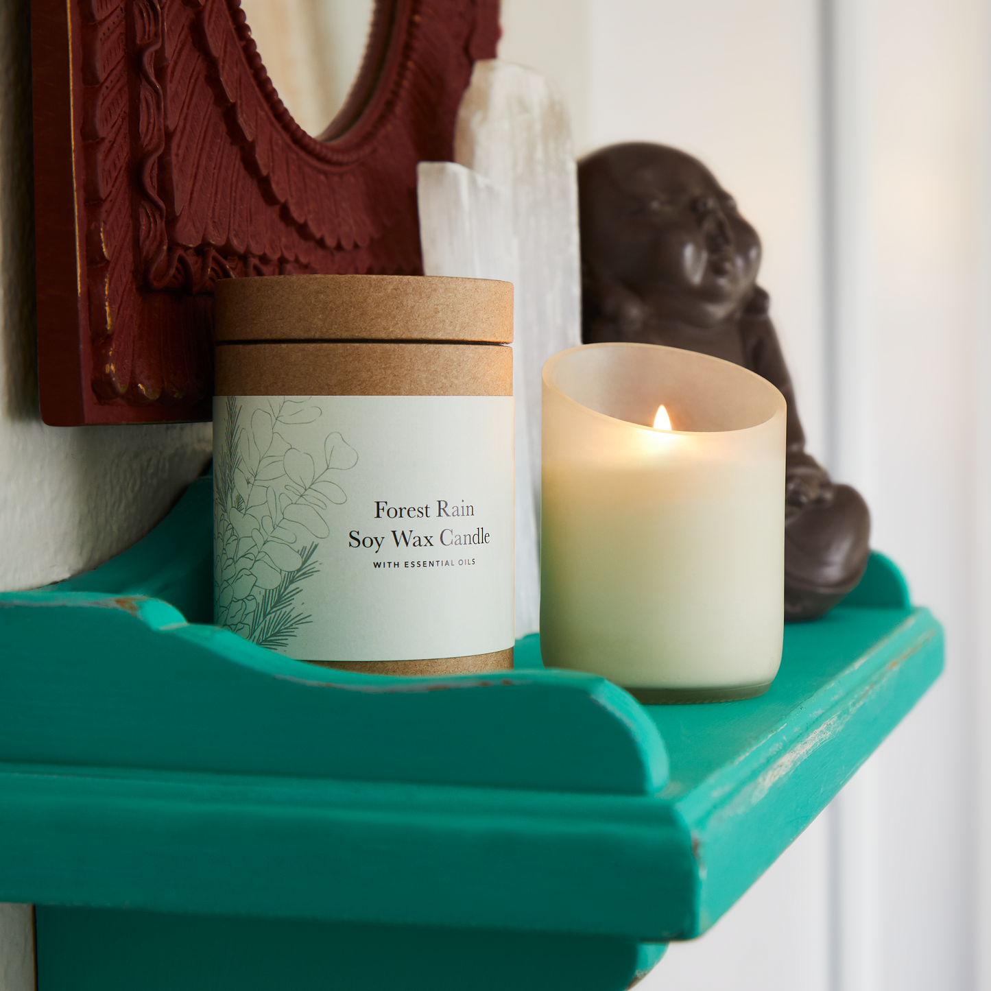 Forest Rain Soy Wax Candle - Medaid International