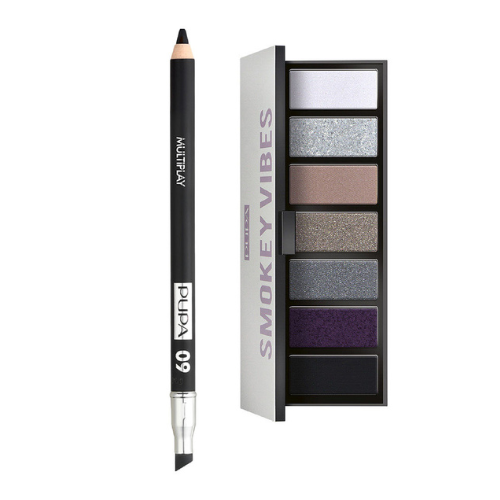 20% OFF Makeup Stories Compact Palette + Pupa Milano Multiplay Eye Pencil Deep Black - Medaid