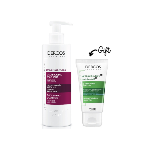 Dercos Densi-Solutions - Thickening Shampoo 250ML + Mini Anti-dandruff shampoo 50 ML - Medaid