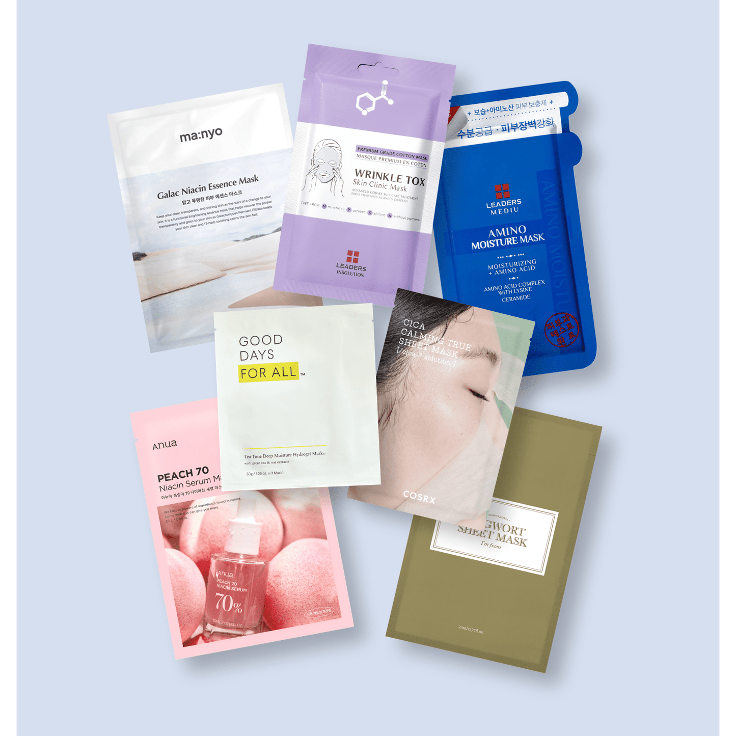 7-Day Sheet Mask Challenge Set - Medaid