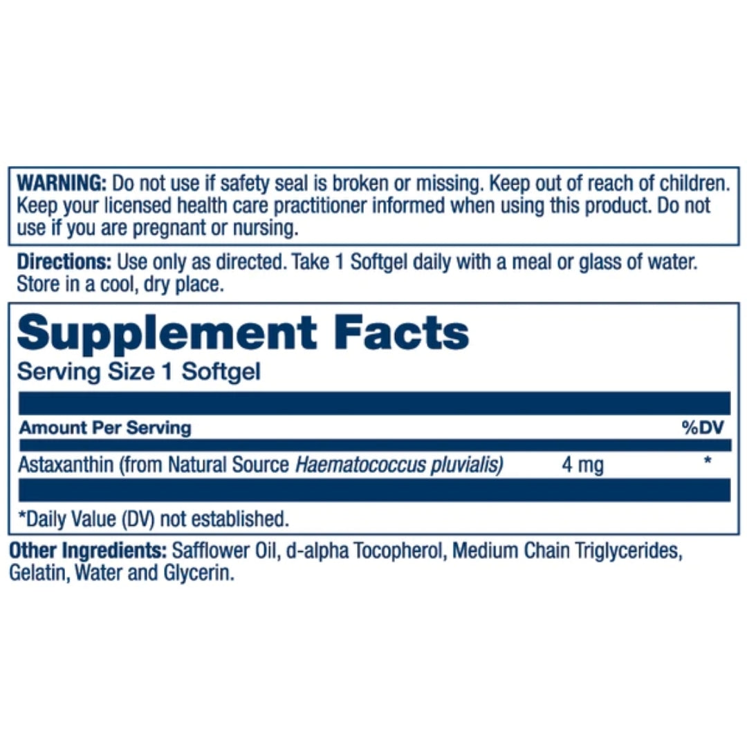 Astaxanthin 4mg - Medaid