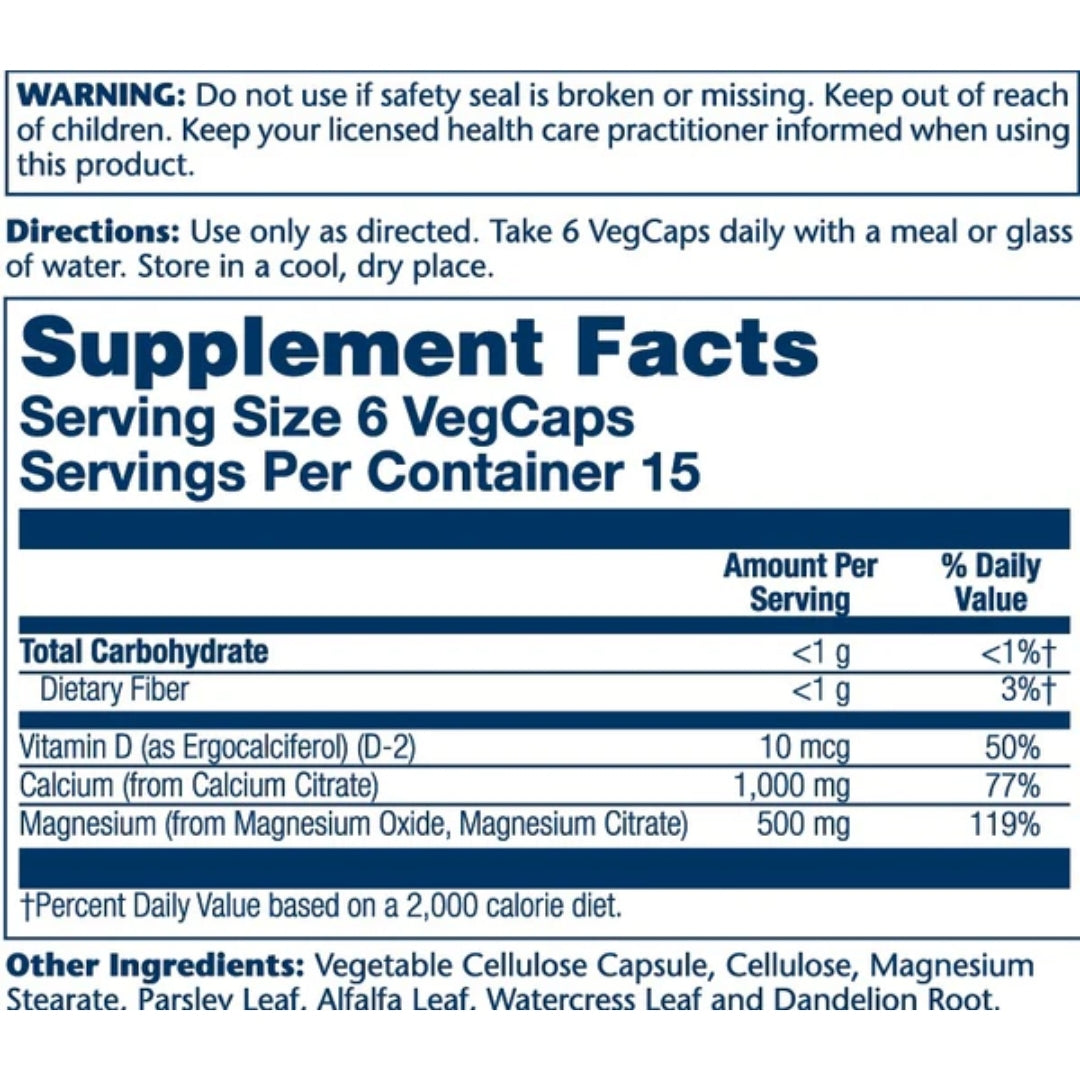 Cal-Mag Citrate With Vitamin D2 - Medaid
