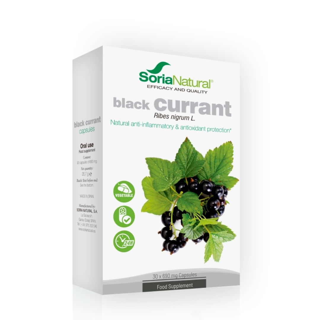 Soria Natural BlackCurrant 30 Capsules - Medaid