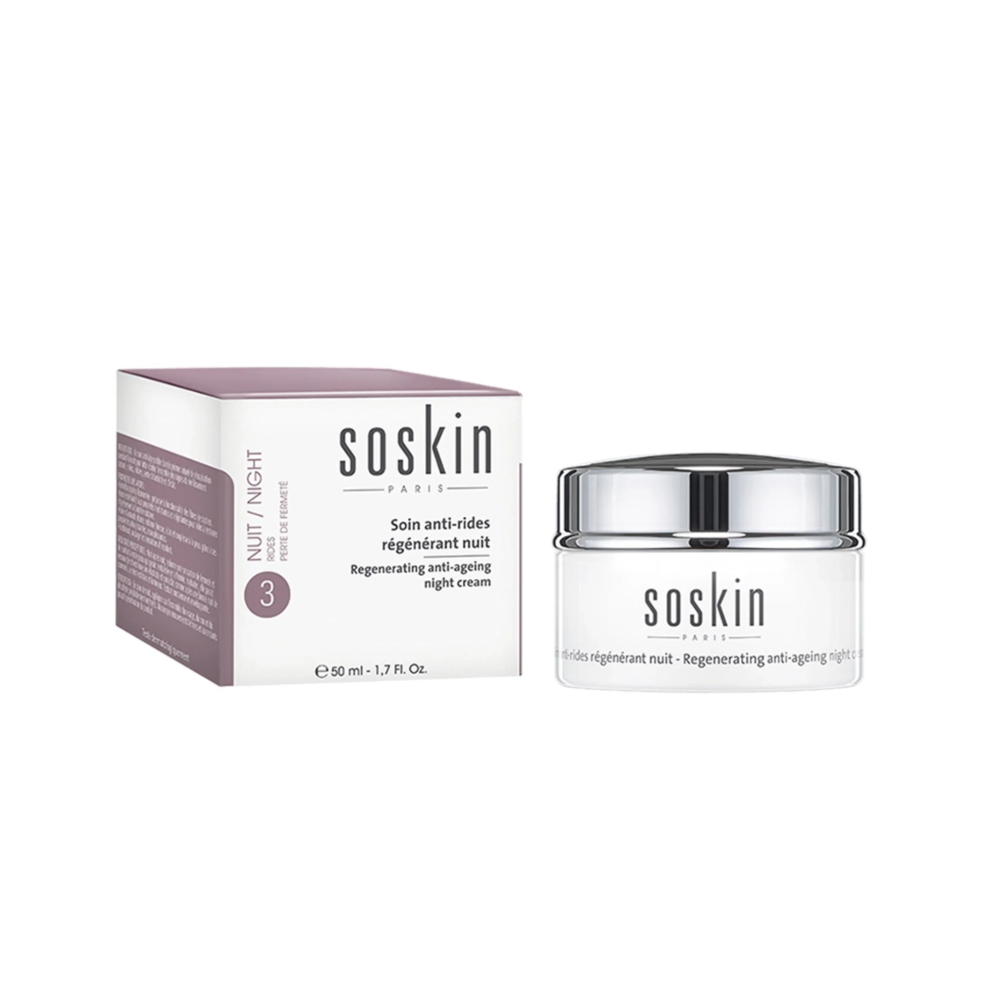 Soskin Regenerating Anti-Ageing Night Cream - Medaid