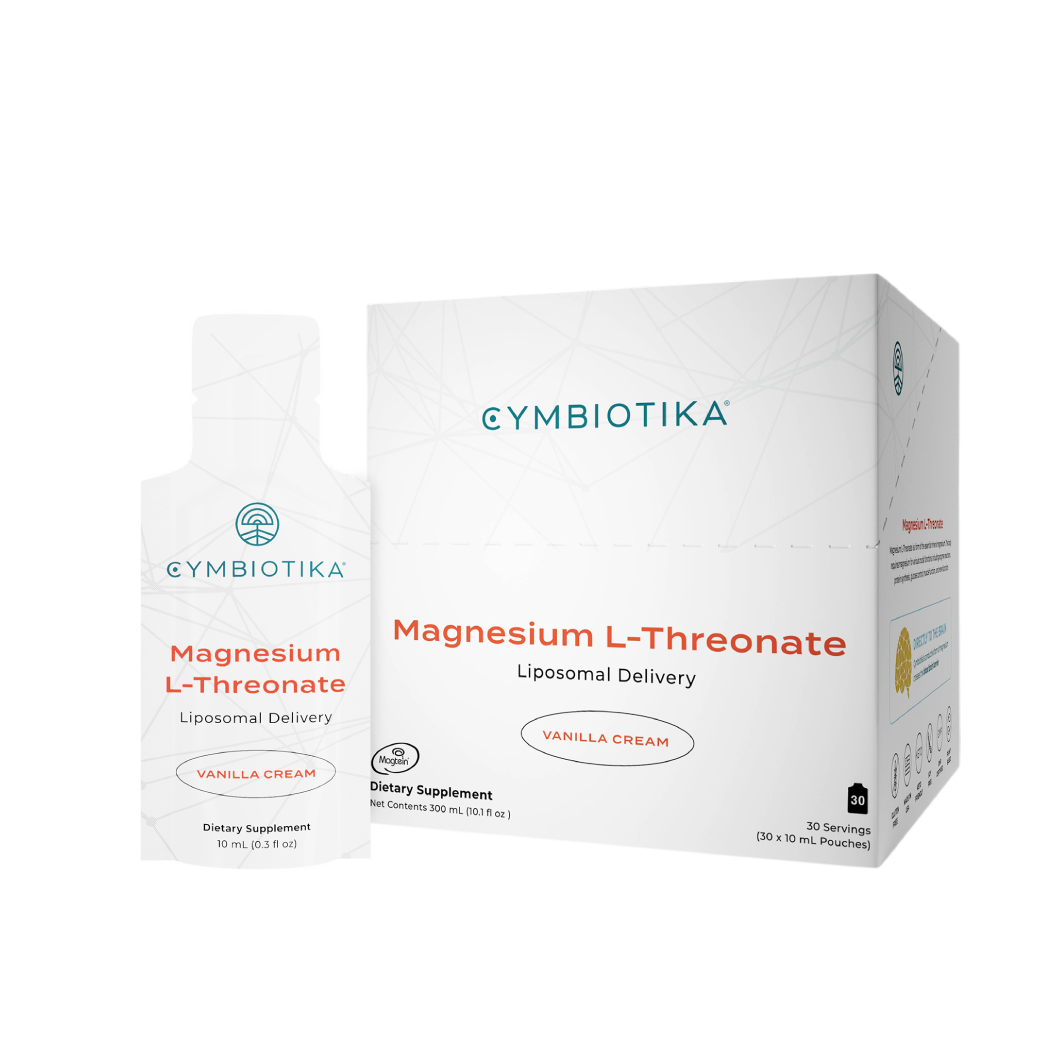 Liposomal Magnesium L-Threonate | CYMBIOTIKA - 30 pouches - Medaid - Lebanon