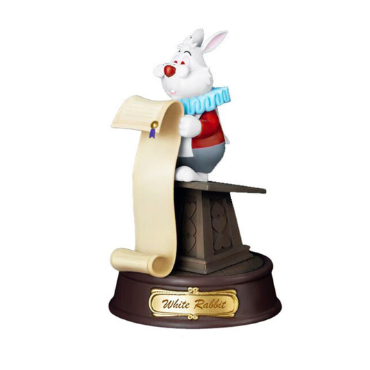 Alice in Wonderland Series White Rabbit Mini DIorama Stage by Beast KIngdom - Medaid International