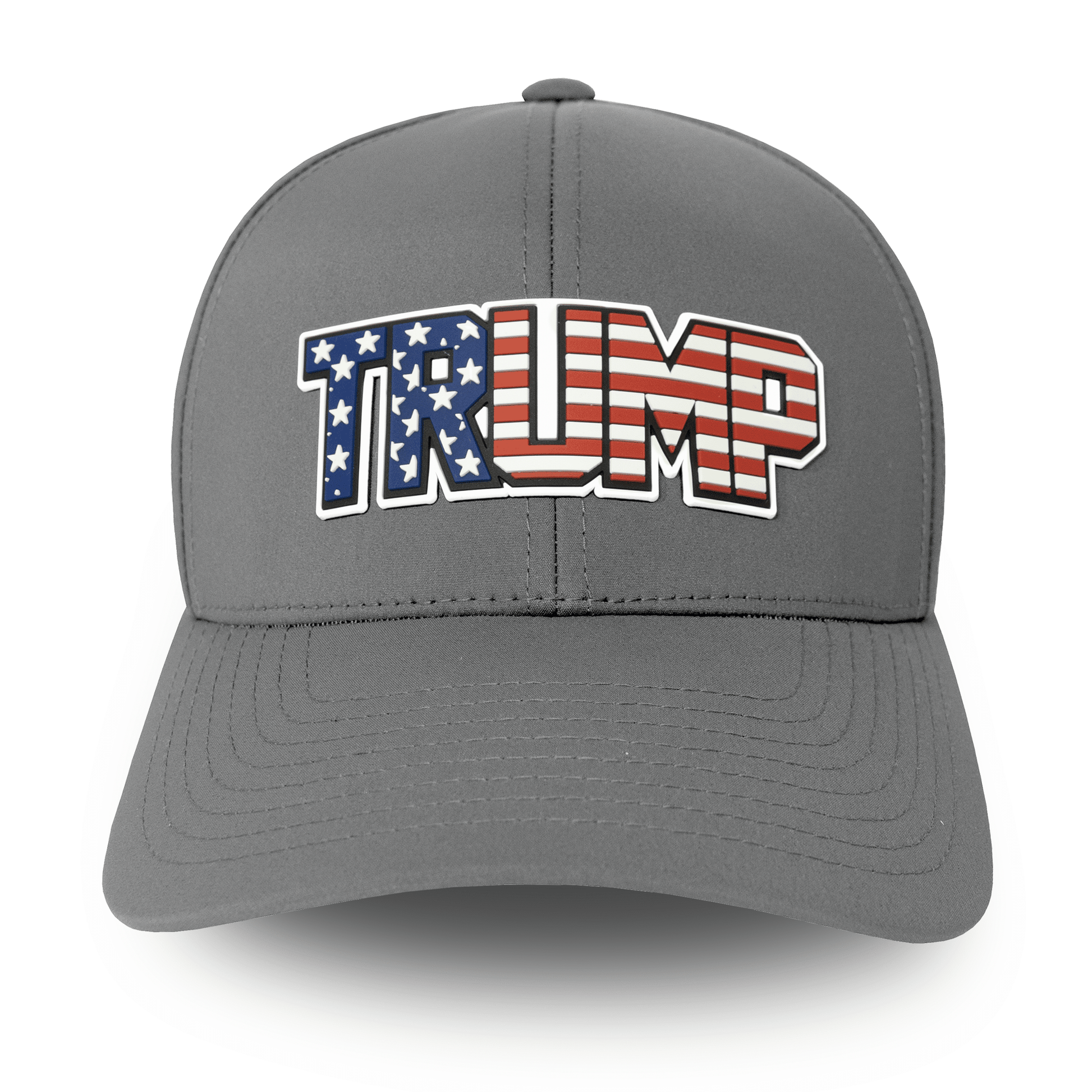 Trump Stars & Stripes Hat - Grey - Medaid International