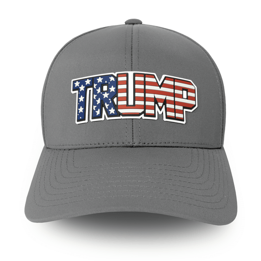 Trump Stars & Stripes Hat - Grey - Medaid International