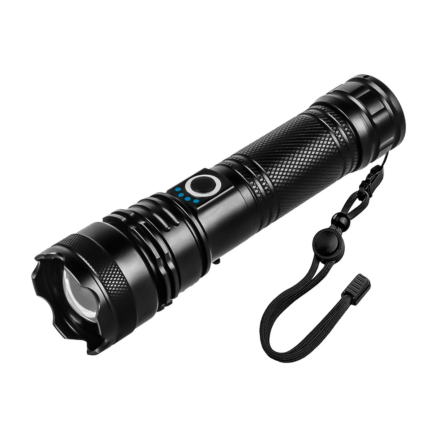Coba Strong Light Flashlight USB Charging Telescopic Focusing Aluminum Alloy Flashlight - Medaid International