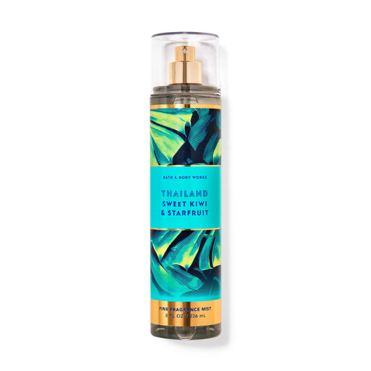 Bath And Body Works Fine Fragrance Mist 236ml - Thailand Sweet Kiwi & Starfruit - Medaid
