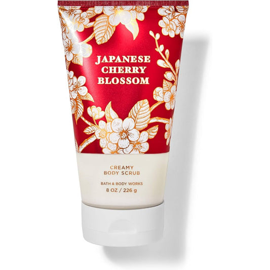 Bath And Body Works Exfoliating Glow Body Scrub 226g - Japanese Cherry Blossom - Medaid