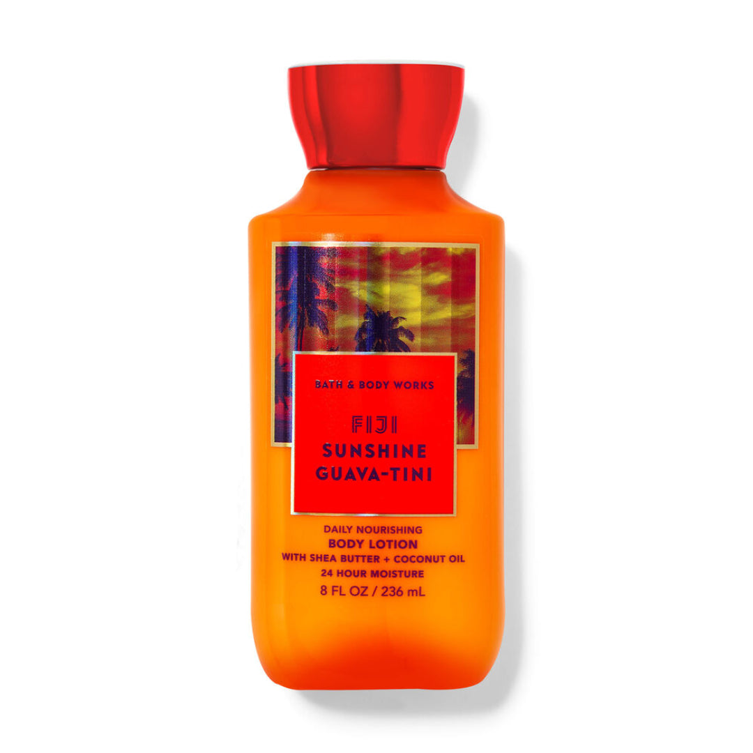 Bath And Body Works Daily Nourishing Body Lotion 236ml - Fiji Sunshine Guava-Tini - Medaid