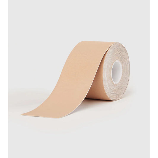 Boob tape (5 meters) - Archuu Elastic Waterproof Adhesive Nipple Paste Cover Breast Lift Tape Push-up Bra Inserts Pad (5mx6cm) - Medaid International