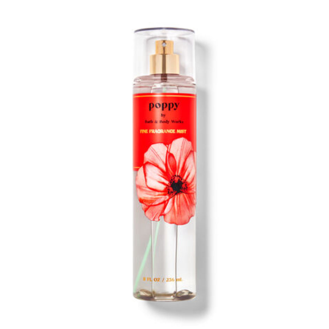Bath And Body Works Fine Fragrance Mist 236ml - Poppy - Medaid