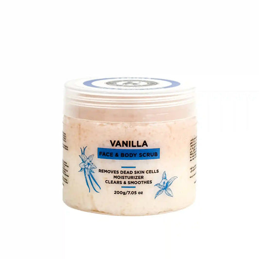 Khan Al Saboun Vanilla Face & Body Scrub 200g - Medaid