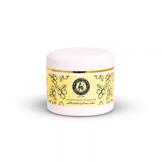 Khan Al Saboun Shea Butter & Green Tea Body Peeling 150g - Medaid