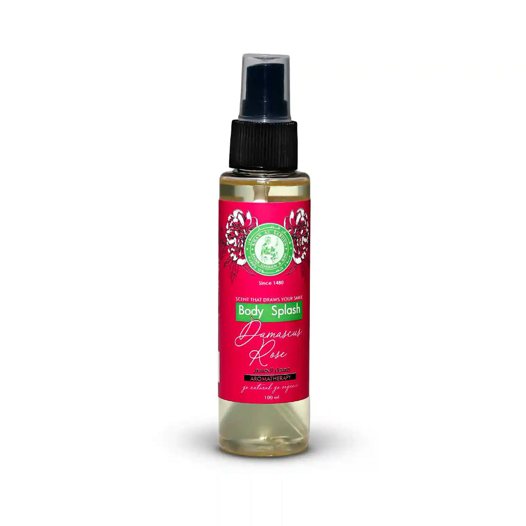 Khan Al Saboun Body Splash 100ml - Damascus Rose - Medaid