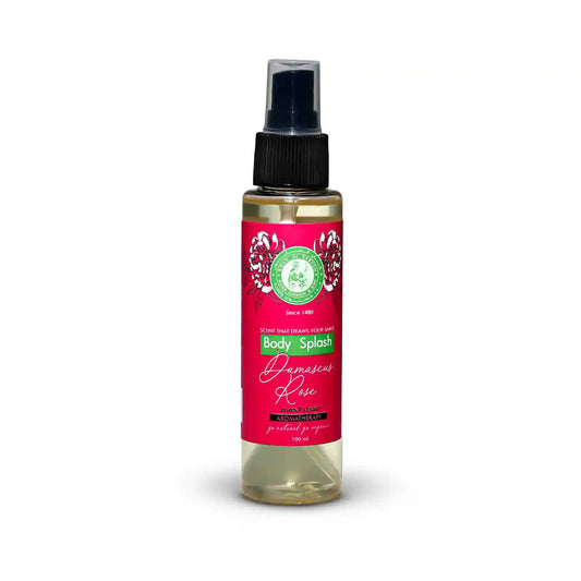 Khan Al Saboun Body Splash 100ml - Damascus Rose - Medaid