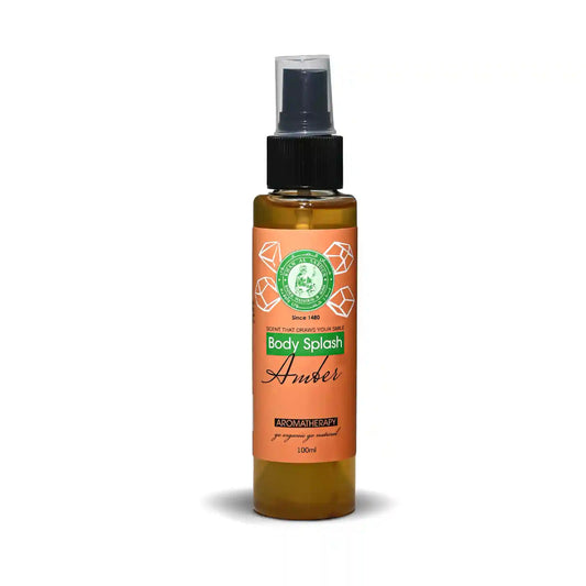Khan Al Saboun Body Splash 100ml - Amber - Medaid