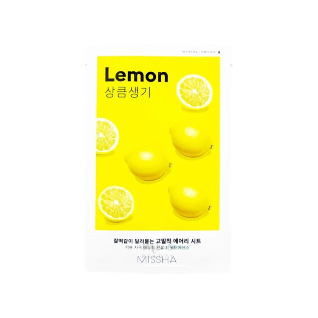 Missha Airy Fit Sheet Mask Lemon - Medaid