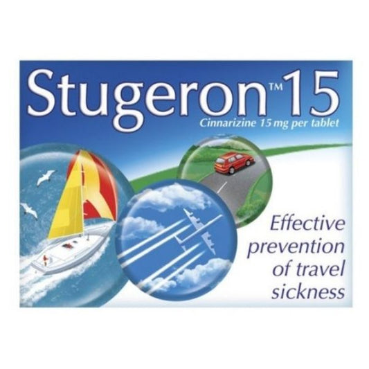Stugeron - 15mg - 15 Tablets (P) - Medaid International