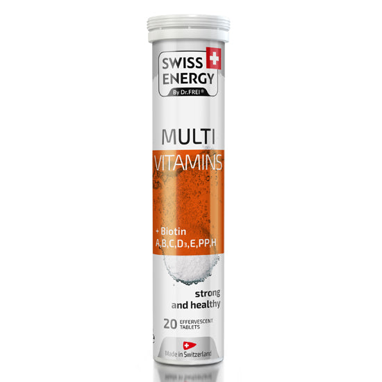 Swiss Energy Multivitamins +biotin 20 Effervescent Tablets - Medaid International