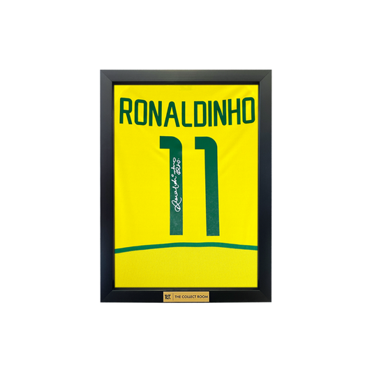 The Collect Room - Ronaldinho Signed Brazil 2002 National Team - Medaid International